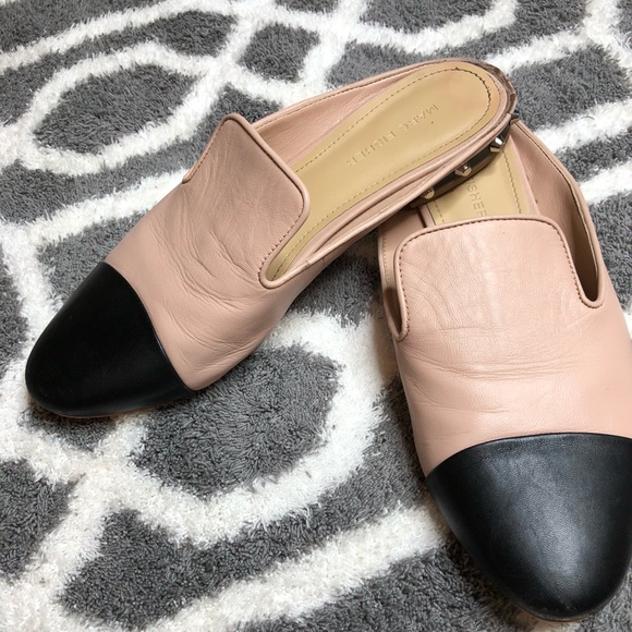 💫MARC FISHER ANALISE FLAT MULE size 8.5M pink/blk - Picture 8 of 8